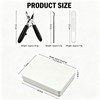 3Pcs Ingrown Toenail Clippers,Sharp Slanted Nail Clippers for Thick Nail,