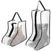 2 Pcs Clear Boot Storage Bag,Plastic Tall Boot Bag,Shoe Bags