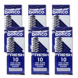 Dorco Fresh Twin Blade Disposable Razors (6 packs)