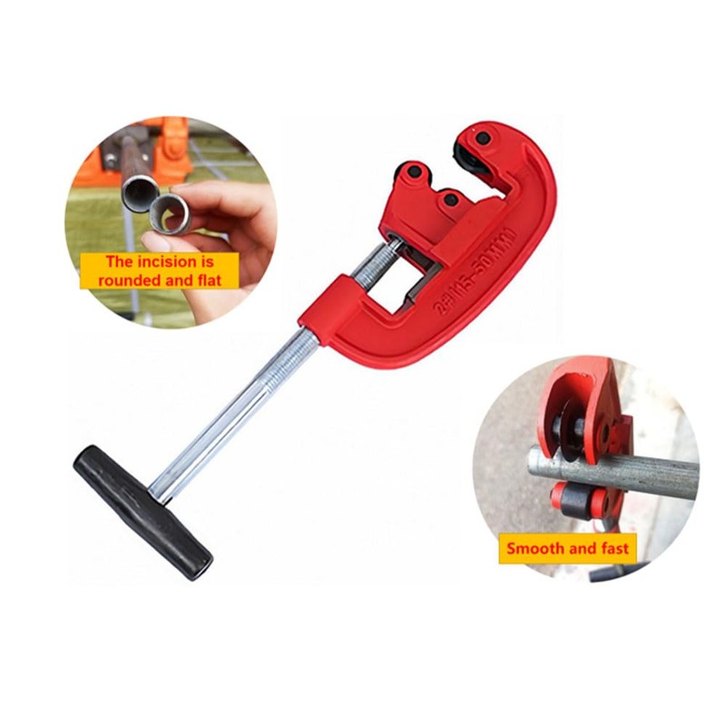 ELAIRUA Heavy Duty 1/8-2 Inch Pipe Cutter - Sharp and