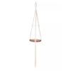 Unbranded Macrame Hanger with Wooden Stump