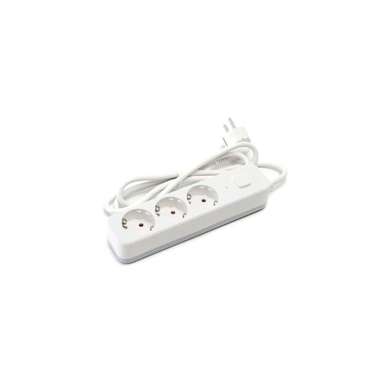 German L-Series 3-Way Power Strip with Switch, 5 m 3G