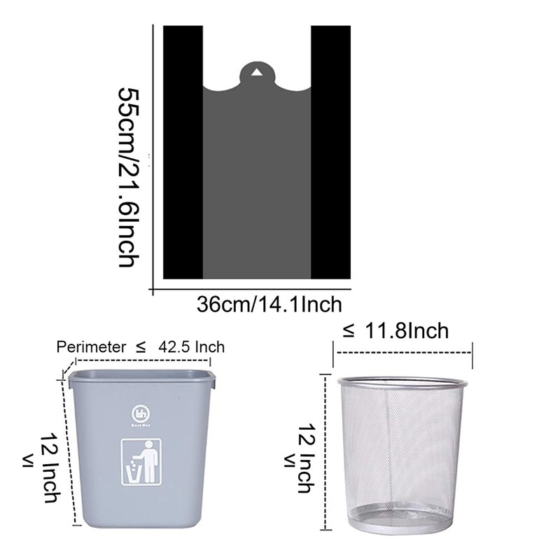 Counts Super Thick Small Trash Bags With Handle, 4 Gallon