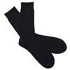 Lady's Silk Socks Thermal Sock One Size (3-7) (Black)
