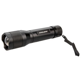 Cyclops 2000 Lumen Flashlight with COB Utility Light | IPX4 Weather Resistant Rechargeable Aluminum Housing Bright 15 Watt LED Flashlight with Magnetic Base | USB Cable Included