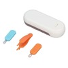 Baby Ear Nose Cleaner Set TPR Portable Double Head Safely