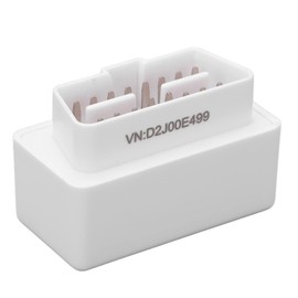 Herramienta de Escaneo de Diagnóstico del Motor, Escáner Blutooth 4.0 OBD2 Lector de Código de Falla del Motor OBD Herramienta de Diagnóstico del Automóvil Blanco para Automotriz