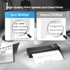 vretti Portable Printer Wireless for Travel, P83 Wireless inkless with