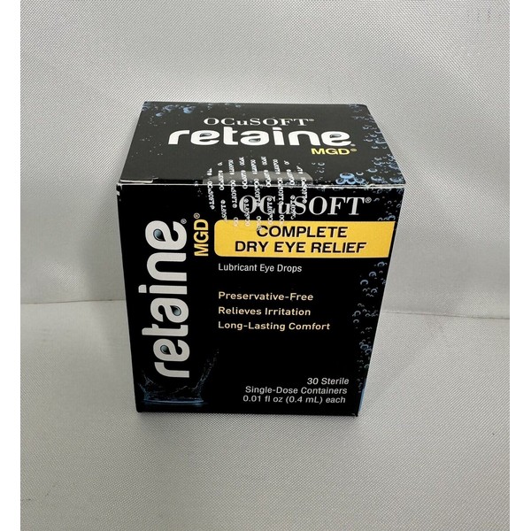 OCuSOFT OCuSOFT Retaine MGD Emulsion 30 Single-Dose Containers Exp 2026+