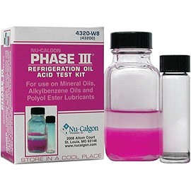 Nu-Calgon 4320-W8 - Acid Test Kit Phase III Refrigeration Oil Acid Test Kit