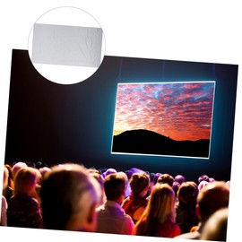 Gatuida Portable Wall Projection Screen Anti-Crease Cinema Screen for Home Theater Office Outdoor Classroom Use High Brightness Viewing Angle