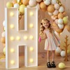 imprsv Marquee Light Up Letters, 4FT Mosaic Letters with Light