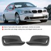 2pcs Rearview Wing Mirror Cover Housing for 3 Series E46