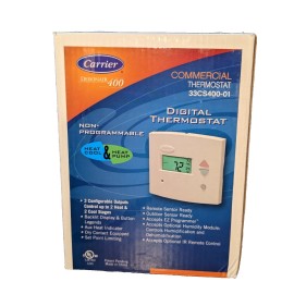Carrier Digital Programmable Thermostat 33CS400-01 DEBONAIR 400 , New