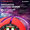Mission Darts TOR100 Torus 100 | Dart Board LED Folding
