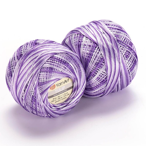 Yarnart Tulip 100% Microfiber Thread - Soft, Durable, Multi-Purpose Sewing