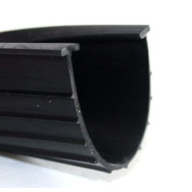 4" T-Style Premium Rubber Garage Door Bottom Seal- 1/4" 'T' Style- 18' Wide Door