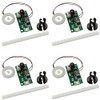 4PCS 5V USB Humidifier Atomization Disc Kit with Circuit Board