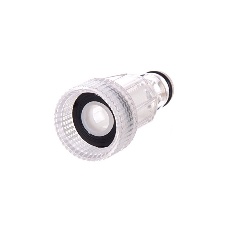 Clear Plastic Pressure Washer Inlet Filter 3/4" Garden Hose Hozelock