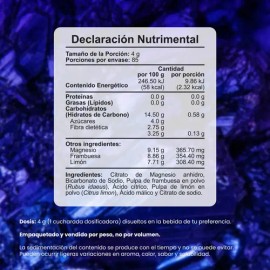 Entera Pharma Nest, Citrato De Magnesio, 340g Sabor Limon-frambuesa                                                                                   