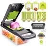 Manual Vegetable Slicer, Multifunctional Kitchen Mandolin 13 in 1 -