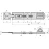 BASI | Safety Hasp with Padlock | 2 Joints |