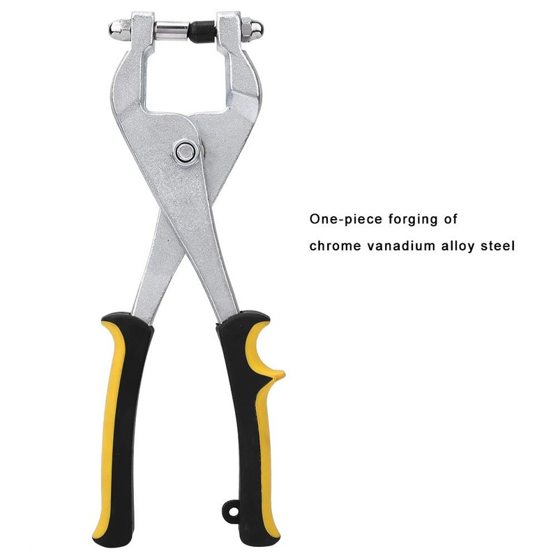 Joyzan Ceiling Grid Punch Pliers, Metal Punching Sheet Hole Pliers