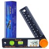 Rainyb Digital Angle Finder Tool, 5 inch Pocket Protractor, 0-360