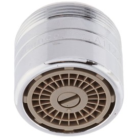 DANCO 10491 Adjustable Dual Threaded Faucet Aerator, 15/16-27 Male X 55/64-27 Female, 0.8-1.5 gpm