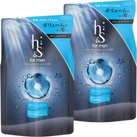 h&s for men volume up shampoo refill 300g x 2 pack