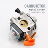 Hoypeyfiy C1Q-S174 FS90R Carburetor Kit Replacement for Sthil FS87 FS90