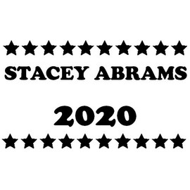 Stacey Abrams 2020 500 Pcs Stickers Pack 2.25 x 1.25 in Democrat Election