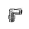 Camozzi 6522 4-1/4 Push In Fitting Swivel Elbow, 4 mm