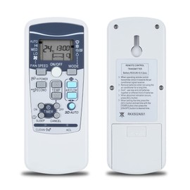 GOUYESHO RKX502A001 Replacement Air Conditioner Remote Control, Compatible with MITSUBISHI Air Conditioner RKX502A001B RKX502A001C RKX502A001F RKX502A001G RKX502A001P RKX502A001S