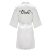 Satin Kimono Robe Women – Silk Bathrobe Bridal, Lounge Robe
