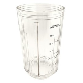 Genuine OEM replacement 16 oz Cup/Vessel compatible with all Ninja Blast Portable Blenders