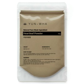 Yeonhwa Houttuynia cordata pack Houttuynia cordata powder natural pack 50g 50g 1 unit / 연화 어성초팩 어성초가루 천연팩 50g 50g 1개