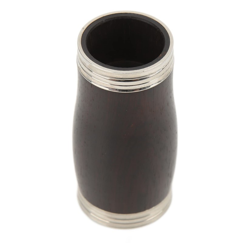 C ET Barrel, Clarinet Metal Ring Ebony Black Silver Clarinets