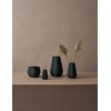 Cooee Design Clover 18 cm Dark Green Ceramic Vase, 11.5
