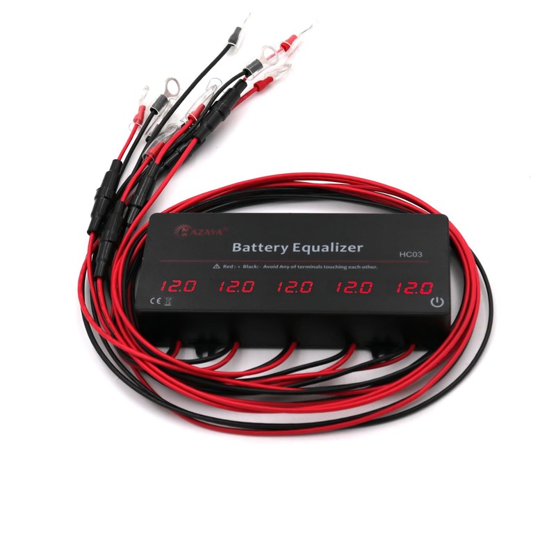 MAZAVA HC03 Battery Equalizer for 12/24/36/48V/60V Batteries Voltage Balancer 5S