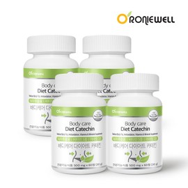 Roniwell Body Care Diet Catechin 60 tablets x 4 (total 4 months supply) / 로니웰  바디케어 다이어트 카테킨 60정 x 4개 (총 4개월분)
