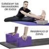 MONZÓ| Bloque de Yoga | (NEGRO, 2 BLOQUES DE YOGA)