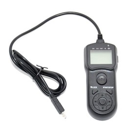 JJC TM-F2 Timer Remote for Sony A58/A7/A7R/A7S/RX100II/RX100III/HX300/NEX-3N Camera with Multi Interface