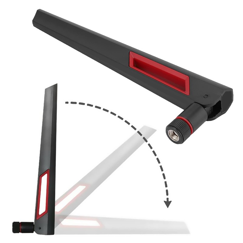 WiFi Antenna,Wireless Router Antenna with RP-SMA Interface Dual Band Omni