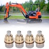 4Pcs Excavator Joystick Handle Hydraulic Button Controller Good Sealing Replacement