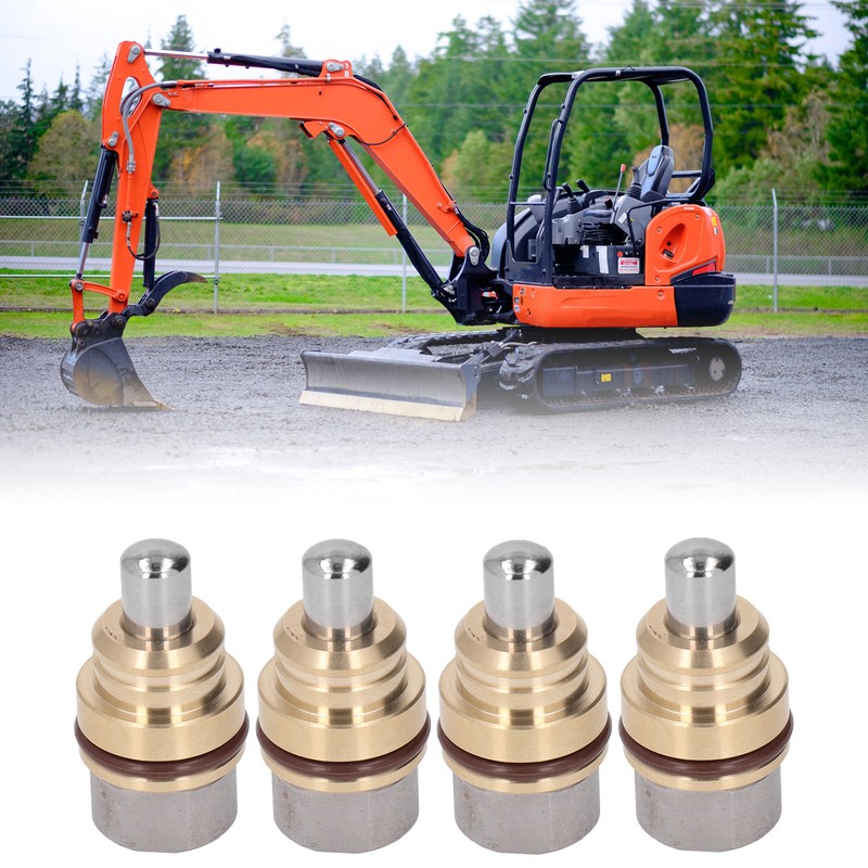 4Pcs Excavator Joystick Handle Hydraulic Button Controller Good Sealing Replacement