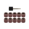11 Piece Sanding Drum Set 1/2" Diameter Rotary Tool Sanding