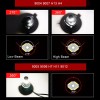 IRONWALLS 4-side 9005 LED Bulbs Headlight High or Low beam