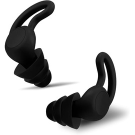 Tynub Noise Reduction Ear Plugs, NRR 40dB Ultra Comfortable Silicone Reusable Ear Plugs for Sleeping, Snoring Swimming, Studying, Concerts, Noise Cancelling and Hearing Protection