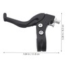 1 Pair Bicycle Brake Levers Handle, Universal 2-2.3cm Handlebar Bike